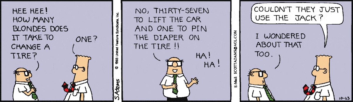 Dilbert Cartoon